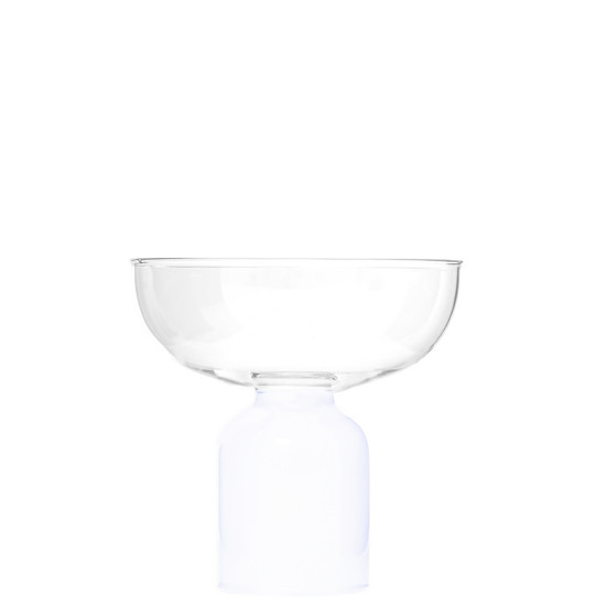 Imagem VASO DECORATIVO TUDO COR BRANCO 13,5X13,5X13CM WINTH 