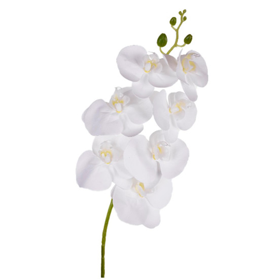 Imagem HASTE ORQUIDEA X7 PVC BRANCO 17X78CM - GRILO 50279