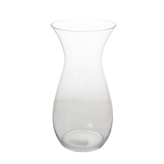 Imagem VASO DECORATIVO EM VIDRO TRANSPARENTE 15X15X30CM - GRILLO 54758