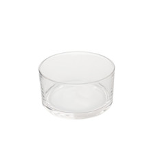 Imagem de VASO DECORATIVO DE VIDRO TRANSPARENTE 15X15X8CM - GRILLO 54206 - Grillo Ltda