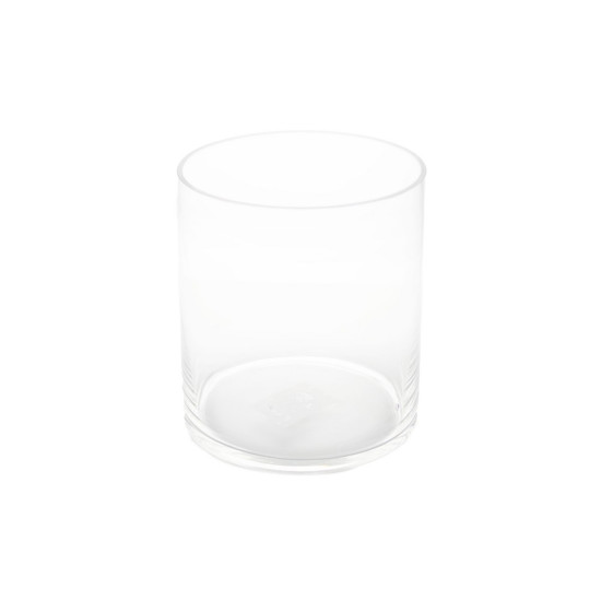 Imagem VASO DECORATIVO DE VIDRO TRANSPARENTE 18X18X20CM - GRILLO 54201