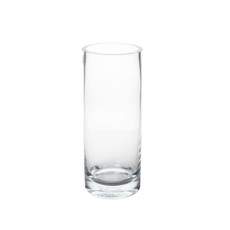 Imagem de VASO DECORATIVO DE VIDRO TRANSPARENTE 12X12X30CM - GRILLO 54282 - Grillo Ltda