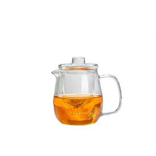 Imagem CHALEIRA 650ML BOROSILICATO COM INFUSOR – ZAHAV