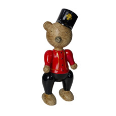 Imagem de SOLDADINHO URSO QUEBRA NOZES NATALINO DE RESINA 25CM - CROSS  - Cross Comercial Ltda