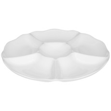 Imagem de PETISQUEIRA OXFORD DE PORCELANA 28 CM COR BRANCA - Oxford Porcelanas Sudeste Ltda