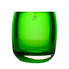 Imagem de POTICHE OUT EM CRISTAL COR VERDE 14X14X16CM - SÃO MARCOS  - Antonini Comercial E Distribuidora Ltda