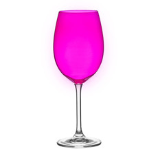 Imagem de JOGO DE TAÇA COLOBRI PARA VINHO TINTO DE CRISTAL GASTRO LILÁS 6 PEÇAS DE 450ML - BOHEMIA CRYSTALITE - Etilux Industria E Comercio Ltda