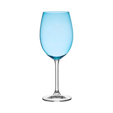 Imagem de JOGO DE TAÇA PARA VINHO TINTO DE CRISTAL GASTRO AZUL CLARO 450ML 6 PECAS - BOHEMIA CRYSTALITE - Etilux Industria E Comercio Ltda