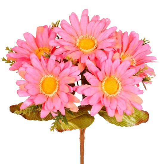 Imagem BUQUÊ GERBERA X5 CHICLETE 20X30CM - GRILLO 53547