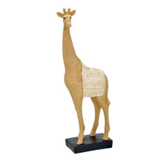 Imagem de GIRAFA DECORATIVA DE RESINA 13X7,5X36CM - MABRUK  - Mabruk Importacao E Comercio Eireli