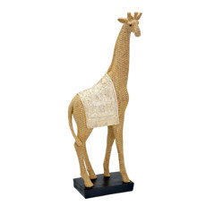 Imagem de GIRAFA DECORATIVA EM RESINA 17X9X42,5CM - Mabruk Importacao E Comercio Eireli