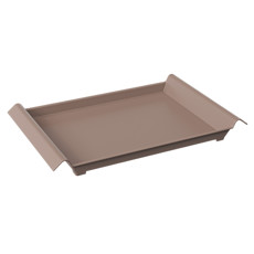 Imagem de BANDEJA CASUAL GRANDE 45,5 X 29,6 X 5 CM - WARM GRAY  - Brinox Metalurgica S  A