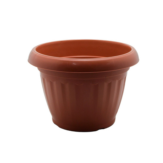 Imagem VASO PARA PLANTAS DE RESINA DE POLIPROPILENO Nº2 COR TERRACOTA 26,5X18,5CM