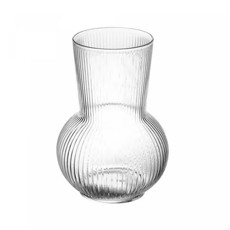 Imagem de VASO DE VIDRO LINES 8,2CM X 6,8CM X 17CM - Rojemac Impotacao E Exportacao Ltda