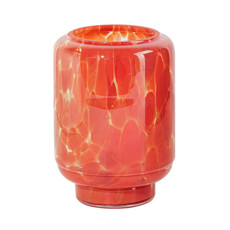 Imagem de VASO MURANO EM VIDRO D10 X A14CM, COR TERRACOTA - Full Fit Industria Importacao E Comercio Ltda.