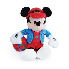 Imagem de MICKEY DE PELÚCIA SEGURANDO PRESENTE COR COLORIDO 50CM - CROMUS  - Cromus Embalagens Ind. E Com. Ltda