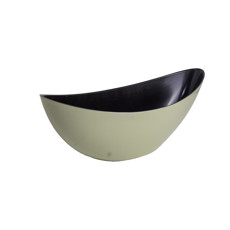 Imagem de VASO CANOA LEUCA P DE PLÁSTICO COR CONCRETO 39X13X13CM - Floral Atlanta Ind E Com Ltda