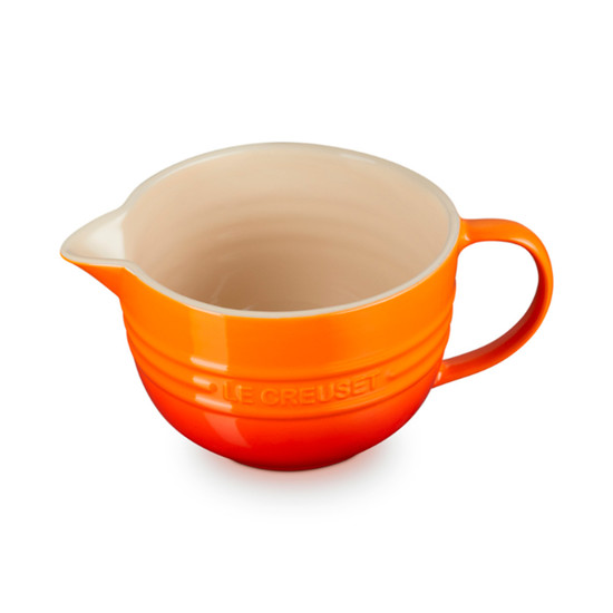 Imagem BOWL DE PREPARO EM CERÂMICA LARANJA 2L 12,3X26,1X18,3 CM - LE CREUSET