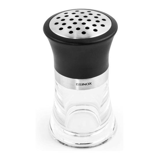 Imagem QUEIJEIRA / OREGANEIRA 75ML EM ACRÍLICO E AÇO INOX 12X7,5CM - BRINOX