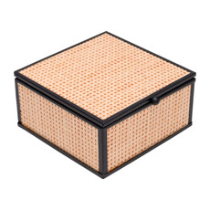 Imagem de CAIXA PORTA-JÓIA TOSCANA EM METAL 6X12X12CM - WOLFF - Rojemac Impotacao E Exportacao Ltda