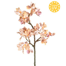 Imagem de HASTE DECORATIVA DE VEIGELA AMARELO OUTONO DE PLÁSTICO MOLDÁVEL 42X20CM - GRILLO - Grillo Ltda