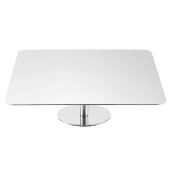 Imagem PRATO QUADRADO PARA BOLO INOX 