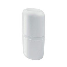 Imagem de PORTA ESCOVA COM TAMPA FULL 21CM BRANCO - Brinox Metalurgica Sa