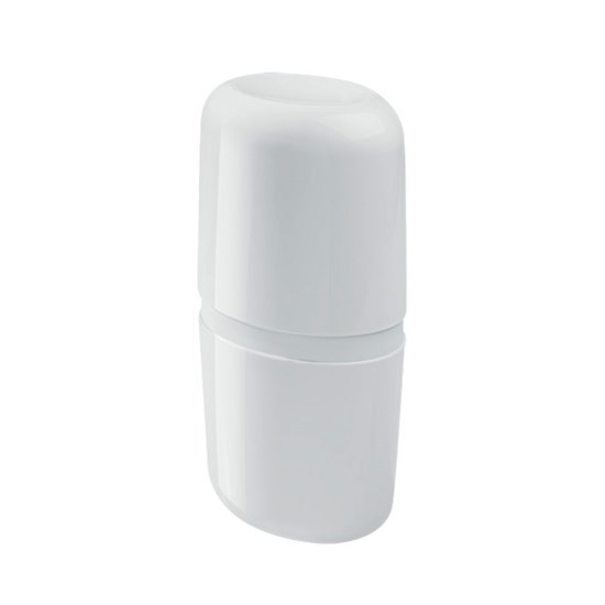 Imagem PORTA ESCOVA COM TAMPA FULL 21CM BRANCO