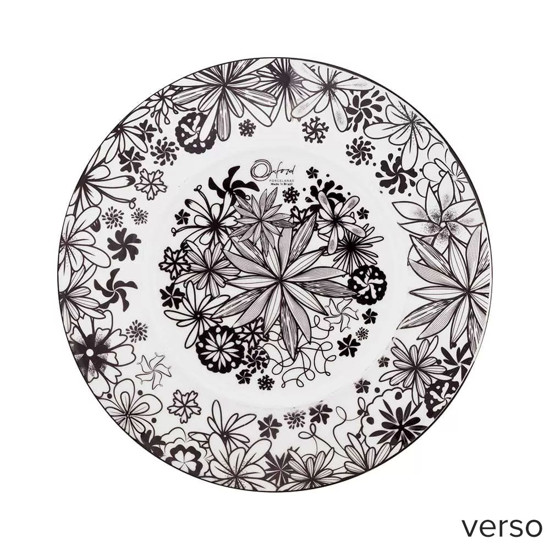 Imagem PRATO FUNDO 24CM COUP FLORESTA NEGRA OXFORD PORCELANAS