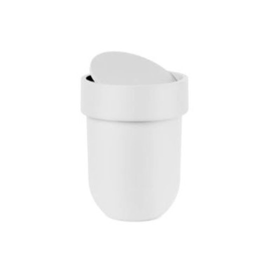 Imagem LIXEIRA TOUCH COM TAMPA 30CM BRANCO UMBRA