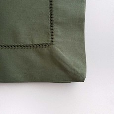 Imagem de GUARDANAPO DE TECIDO 40X40 PERCAL VERDE MILITAR - Ind. E Comercio De Rendas Noemi Ltda Me