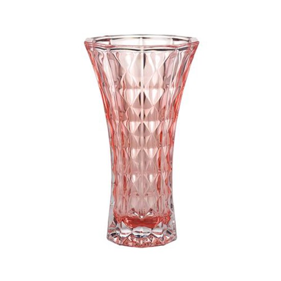 Imagem VASO CRISTAL DE CHUMBO DIAMANT AMETISTA 15X26CM WOLFF