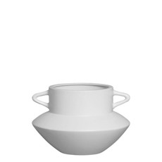 Imagem de VASO BRANCO FOSCO MAZZOTI - Ceramica Artistica Mazzotti Ltda