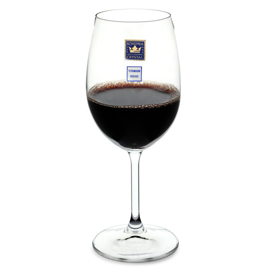 Imagem JOGO DE 6 TAÇAS PARA VINHO TINTO EM CRISTAL ECOLÓGICO 450ML BOHEMIA