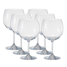 Imagem de JOGO DE 6 TAÇAS ANNA PARA GIN TÔNICA EM CRISTAL ECOLÓGICO 600ML A19CM -  BOHEMIA - Full Fit Industria Importacao E Comercio Ltda.