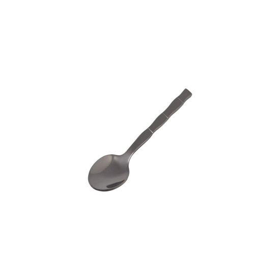 Imagem COLHER PARA CHÁ DE AÇO INOX BAMBU ELEGANT 12,5CM - LYOR 