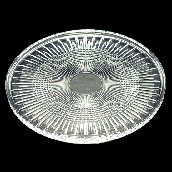 Imagem PRATO CRISTAL DE CHUMBO PARA SERVIR QUEEN 18X32X32CM - WOLFF