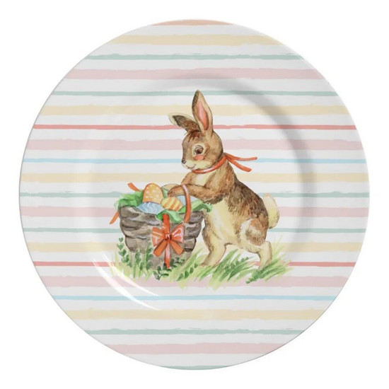 Imagem JOGO DE PRATO RASO 28,5CM COLOR RABBITS 10 CLASSIFI ALLEANZA 6 UNIDADE