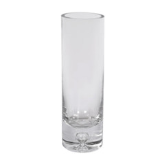 Imagem de VASO DECORATIVO DE VIDRO TRANSPARENTE 6X6X20CM - GRILLO 52860 - Grillo Ltda