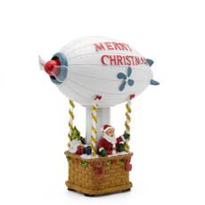 Imagem de DIRIGIVEL NOEL MERRY CHRISTMAS 24X12X23CM - TOK DA CASA  - Store Mania Comercio E Importacao Ltda
