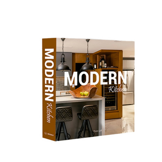 Imagem CAIXA LIVRO DECORATIVA MODERN KITCHEN 31X30X5CM - GOODS BR 