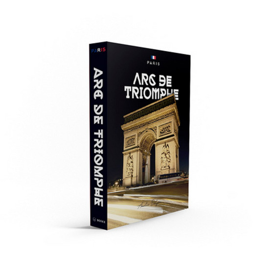 Imagem CAIXA LIVRO DECORATIVA / BOOK BOX ARC DE TRIOMPHE 36X27X5CM - GOODS BR 