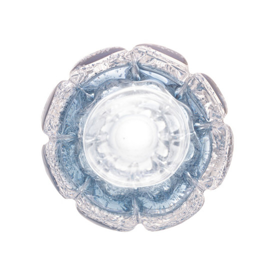 Imagem VASO DE VIDRO ITALY AZUL 10CM X 13CM - LYOR