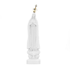 Imagem de ESCULTURA NOSSA SENHORA DE FÁTIMA COR BRANCO 28CM - VIGORE  - Vigore Art Decor Eireli