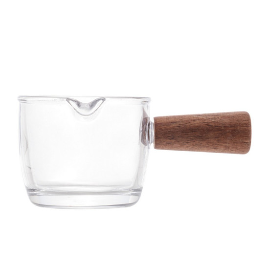 Imagem MOLHEIRA DE VIDRO COM CABO DE BAMBU 50ML - LYOR