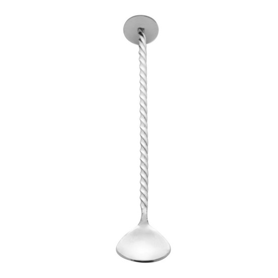 Imagem COLHER BAILARINA DE AÇO INOX TRESS PRATEADO 26CM - LYOR