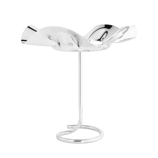 Imagem FRUTEIRA FIORI DE INOX 40CM CPR PRATEADO - RIVA 