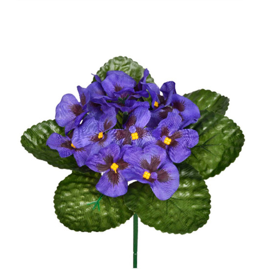 Imagem BUQUÊ AMOR PERFEITO X15 (VIOLETA) PURPURA 20X22CM - GRILLO 53446