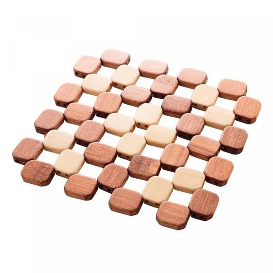 Imagem DESCANSO DE PANELA DE BAMBU PARA PANELA 16CM X 16CM - LYOR