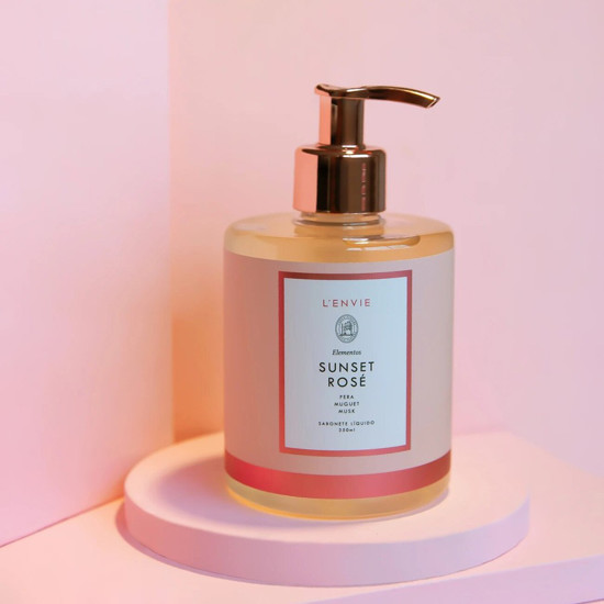 Imagem SABONETE LÍQUIDO SUNSET ROSE 350ML - L'ENVIE